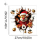 🎁Christmas Sale - Only £5.99🎄🎅 3D Christmas Wall Stickers – Creative Holiday Home Decor