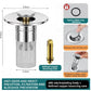 💥New Year Sale 50% OFF🔥Stainless Steel Floor Drain Filter🎁Buy 2 Get 1 Free⏳