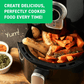 🔥Air Fryer Cheat Sheet Magnets Cooking Guide Booklet