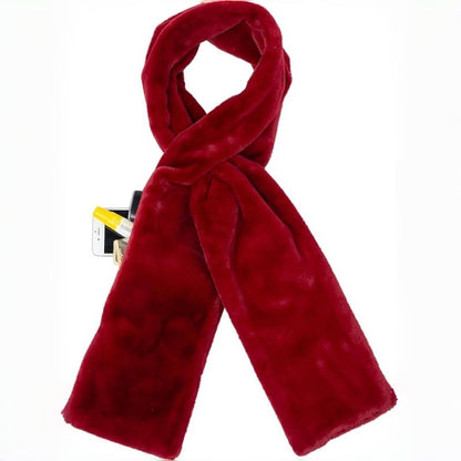 🔥New Year Special Deals £9.99!!⚡50K+ SOLD!🧣Ultra-Soft Faux Fur Pull-Through Scarf with Secret Zipper Pocket