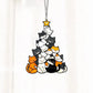 🎄Early Sale 49% OFF😻Cat Christmas Tree Suncatcher Ornament