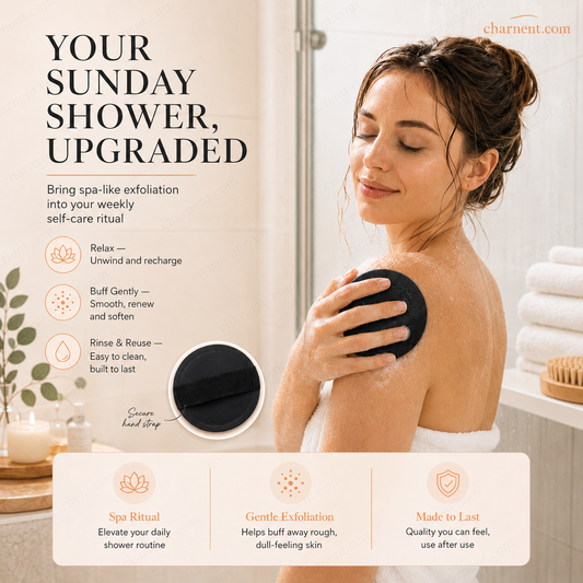 🔥Last Day Buy 1 Get 1 Free - £6.99!⚡50K+ SOLD!✨Scrub Bath Pads – Gently exfoliate, unclog pores, reveal brighter skin. Durable rubber, easy to rinse. A little scrub goes a long way! ✨🛀