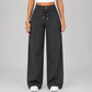 💥Flash Sale💥Women's High Waist Wide Leg Trousers – Adjustable Drawstring, Soft Stretch & Breathable