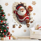 🎁Christmas Sale - Only £5.99🎄🎅 3D Christmas Wall Stickers – Creative Holiday Home Decor