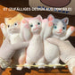 🎁Best Gift😻Cute Soft Cat Plush Toy – Adorable Cuddly Stuffed Animal for Kids & Cat Lovers