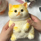 🎁Best Gift😻Cute Soft Cat Plush Toy – Adorable Cuddly Stuffed Animal for Kids & Cat Lovers