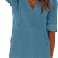 🏝️Summer Hot Sale 50% OFF👗Women's Beach Pocketed Hooded Shirt Top