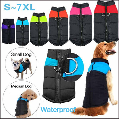 🐕Winter Warm Clothes Zipper Waterproof Dog Vest(Size:S-7XL) ✨ Buy 2 Get 10% OFF✨