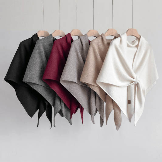 🏆Flash Sale⚡50K+💕Women's Solid Colour Triangle Shawl Scarf☁️
