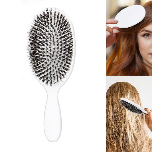 💥World Famous 5x Sold Out🔥Boar Bristle Paddle Brush - Salon-Worthy Hair