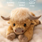 🔥Hot Sale 49% Off🎁Cute Cartoon Highland Cow Cuddly Toy