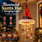 ✨Lighted Santa Hat Hanging Chandelier – Make Christmas Glow