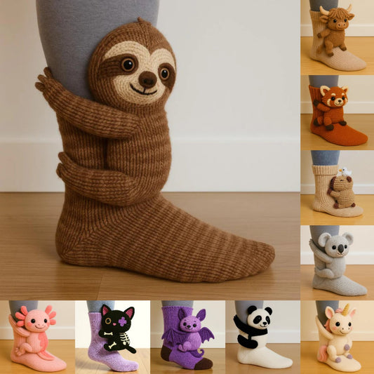 🎄3D Knit Animal Socks - 🎅Christmas Gifts