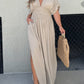 🌸Hot Sale 50% OFF💗New Fashion Slit V-neck Effortless Long Dress