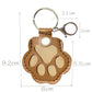 💖 Leather keychain to remember your pet – 🐾 Keep the memory close to you always