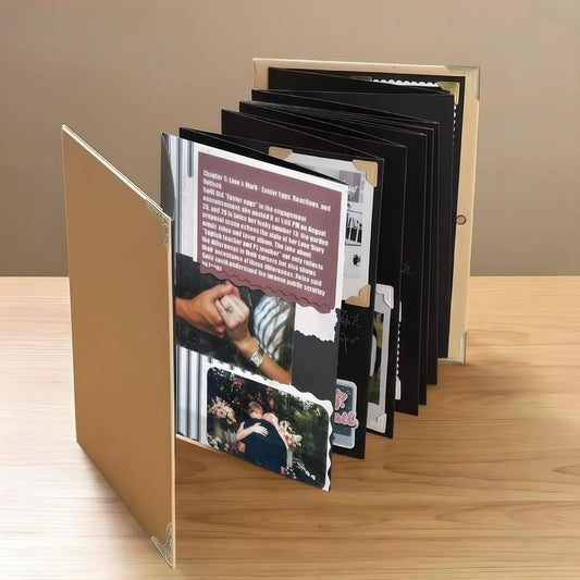 💖Valentine's Day Top Pick🏆Flash Sale⚡50K+ SOLD!💥The Memory Keeper: Accordion Scrapbook Album✨