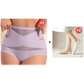 🌸 Last Day Special Price £9.99 ! 🔥Buy 1 Get 1 Free🎁Plus-Size High-Waist Cross Tummy Control Panties