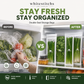 🔐 Members-Only Style Deal 💎Transparent Food-Grade Reinforced Double-Seal Bags