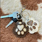 💖 Leather keychain to remember your pet – 🐾 Keep the memory close to you always