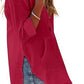 🏝️Summer Hot Sale 50% OFF👗Women's Beach Pocketed Hooded Shirt Top