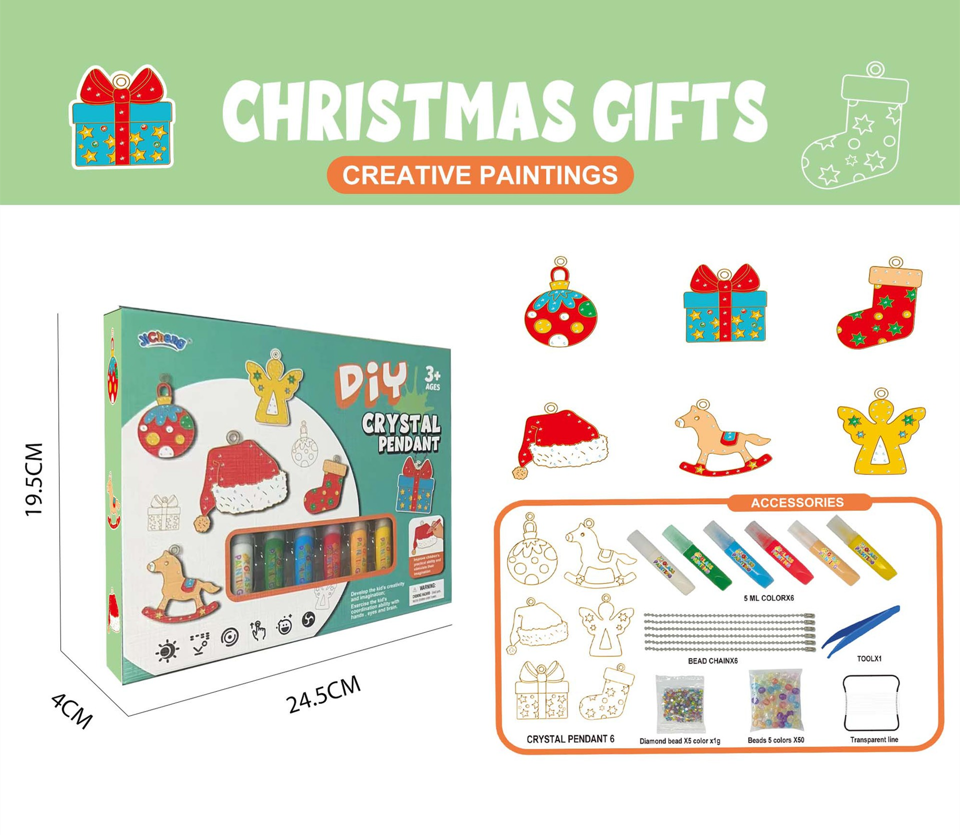 🎅Christmas Sale 49% OFF🎁DIY Crystal Paint Arts and Crafts Set – toohap