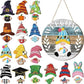 Season Promotion🌟Your Year-Round Festival of Creativity!🎄Interchangeable Wooden Gnome Welcome Sign🎈