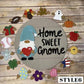 Season Promotion🌟Your Year-Round Festival of Creativity!🎄Interchangeable Wooden Gnome Welcome Sign🎈