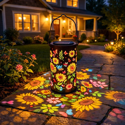 🔥💐SPRING DAY SALE - ONLY £15.99!⚡50K+ SOLD!🌻Colorful Sunflower Glow Solar Garden Lantern🌞