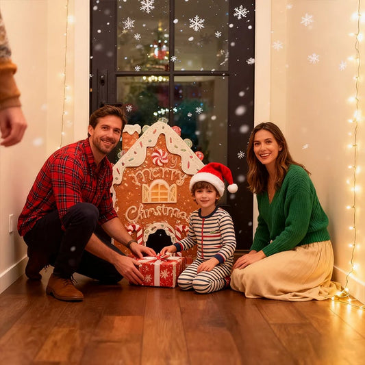 🎅Christmas Sale 49% OFF🍪Gingerbread Golf Game Set - Best Christmas Game