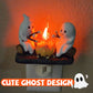 🔥Halloween Hot Sale👻Ghost Campfire Flickering Nightlight✨