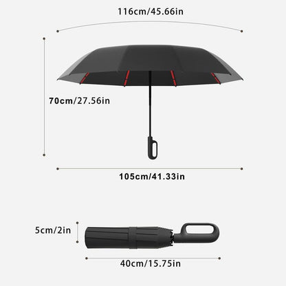 ⏳LAST DAY SALE ONLY ￡11.99!!🔥Foldable Auto-Open Umbrella – Stormproof, UV-Blocking Compact Umbrella for British Weather