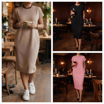 One Midi Dress, Endless Looks🌸 Limited Offer! 49% OFF