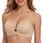 👙Last Day Special Price £9.99🤍Women’s Seamless Front Closure Strapless Bra, Ultra Soft Moisture-Wicking Invisible Everyday Bra