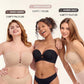 👙Last Day Special Price £9.99🤍Women’s Seamless Front Closure Strapless Bra, Ultra Soft Moisture-Wicking Invisible Everyday Bra
