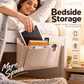 Organize Bedside Instantly! No-Tool Slide-In Storage Organizer