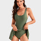 👙2026 Summer Hot Sale 50% OFF💃Women's One Piece Tummy Control Tie Knot Swimsuit