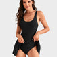👙2026 Summer Hot Sale 50% OFF💃Women's One Piece Tummy Control Tie Knot Swimsuit