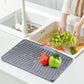 🧽Viral Favorites💧Countertop Drain Pad – Built-In Drainage Mat for Kitchen Dish Drying