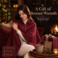 ❄️ Winter Favorites 🔥 USB Heated Blanket Shawl – Portable Electric Warming Wrap for Cosy Winter Comfort in the UK