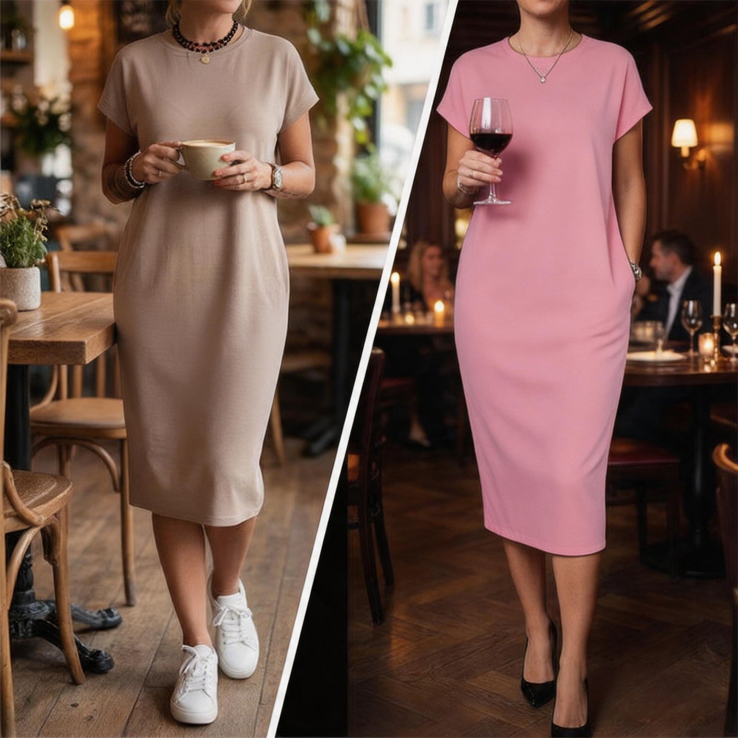 One Midi Dress, Endless Looks🌸 Limited Offer! 49% OFF