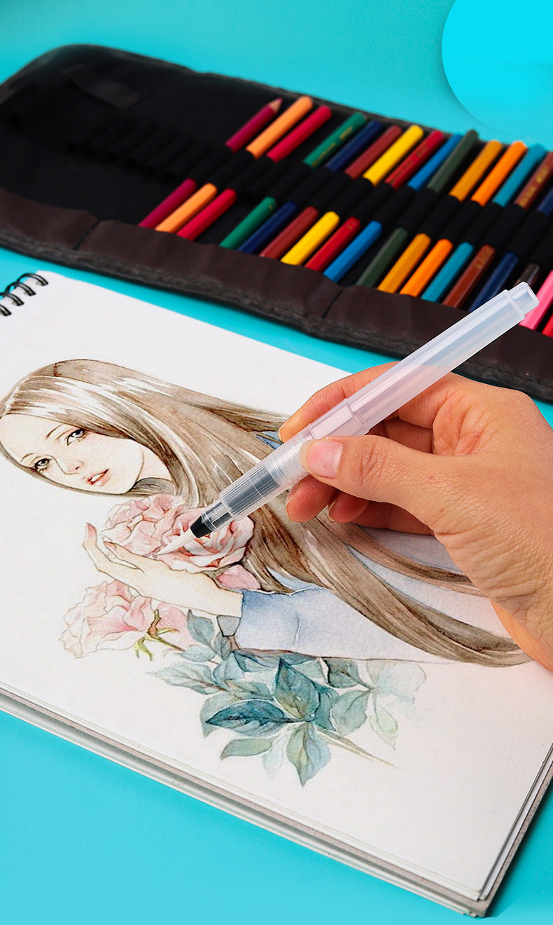 🔥Foam texture painting brush set🎁Acrylic Paint Pens&Water brush pen