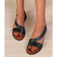🔥LAST DAY SALE 49% OFF🥰Fish-mouth Rivet Open Toe Flat Sandals