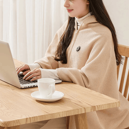 🔥Xmas Sale 50% OFF☀️Portable Heated Blanket Shawl – USB Electric Wrap for Cosy Winter Warmth