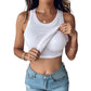 🔥Summer Hot Sale 49% OFF💥Women's Ribbed Tank Top with Shelf Bra