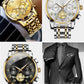 Luxury Dodecagon Quartz Watch – Multifunctional Waterproof Wristwatch