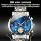 Luxury Dodecagon Quartz Watch – Multifunctional Waterproof Wristwatch