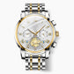 Luxury Dodecagon Quartz Watch – Multifunctional Waterproof Wristwatch