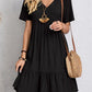 💝Hot Sale 60% Off🎁Retro V-neck Loose Casual Dress💖Buy 2 Free Shipping