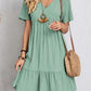 💝Hot Sale 60% Off🎁Retro V-neck Loose Casual Dress💖Buy 2 Free Shipping