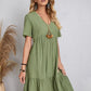 💝Hot Sale 60% Off🎁Retro V-neck Loose Casual Dress💖Buy 2 Free Shipping